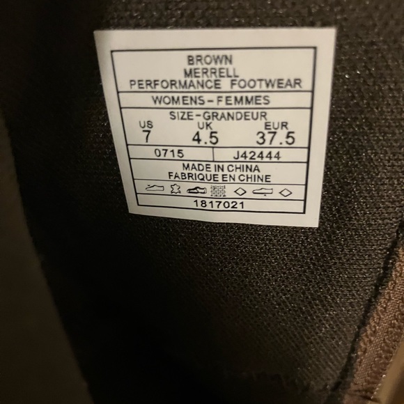 Merrell Emery women’s brown mid-calf boots, size 7. - Picture 5 of 6